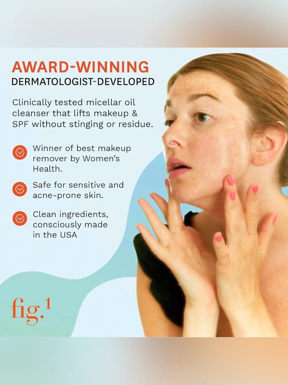 Micellar Oil Cleanser Refill for Face - Makeup Remover Cleansing oil